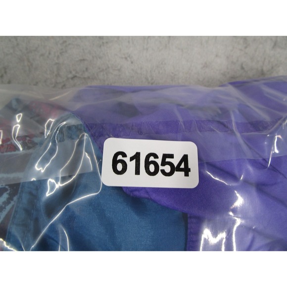 Vintage Umbro Windbreaker Jacket Mens Medium Purple Blue 90s Colorblock Retro - Picture 12 of 12